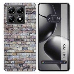 Funda Silicona para Xiaomi 14T Pro 5G diseño Ladrillo 02 Dibujos
