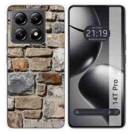 Funda Silicona para Xiaomi 14T Pro 5G diseño Ladrillo 03 Dibujos
