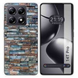 Funda Silicona para Xiaomi 14T Pro 5G diseño Ladrillo 05 Dibujos