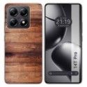 Funda Silicona para Xiaomi 14T Pro 5G diseño Madera 02 Dibujos