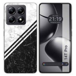 Funda Silicona para Xiaomi 14T Pro 5G diseño Mármol 01 Dibujos