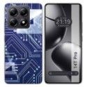 Funda Silicona para Xiaomi 14T Pro 5G diseño Circuito Dibujos