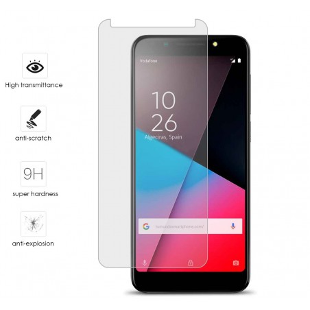 Protector Cristal Templado para Vodafone Smart N9 Lite Vidrio