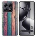 Funda Silicona para Xiaomi 14T 5G diseño Madera 10 Dibujos