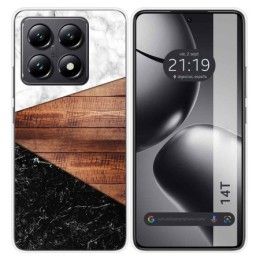 Funda Silicona para Xiaomi 14T 5G diseño Mármol 11 Dibujos