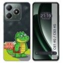Funda Silicona Transparente para Realme C61 / C63 4G diseño Coco Dibujos