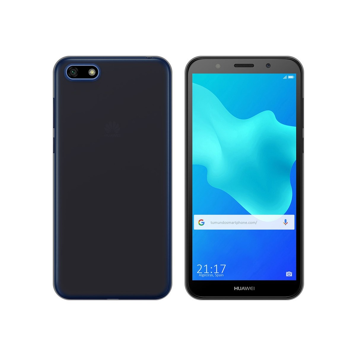 Funda Gel Tpu para Huawei Honor 7S / Y5 2018 Color Negra