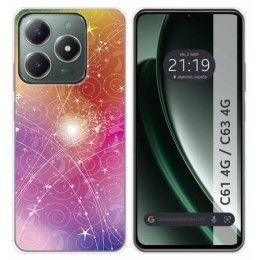 Funda Silicona para Realme C61 / C63 4G diseño Abstracto Dibujos