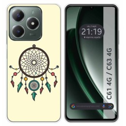 Funda Silicona para Realme C61 / C63 4G diseño Atrapasueños Dibujos
