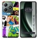 Funda Silicona para Realme C61 / C63 4G diseño Comic Dibujos