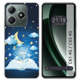 Funda Silicona para Realme C61 / C63 4G diseño Libro Cuentos Dibujos