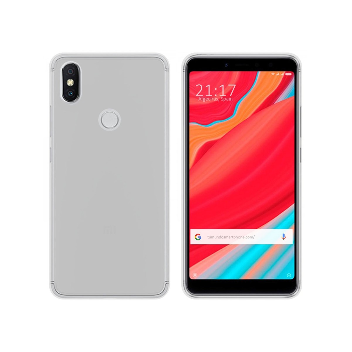 Funda Gel Tpu para Xiaomi Redmi S2 Color Transparente