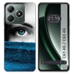 Funda Silicona para Realme C61 / C63 4G diseño Ojo Dibujos
