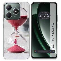 Funda Silicona para Realme C61 / C63 4G diseño Reloj Dibujos
