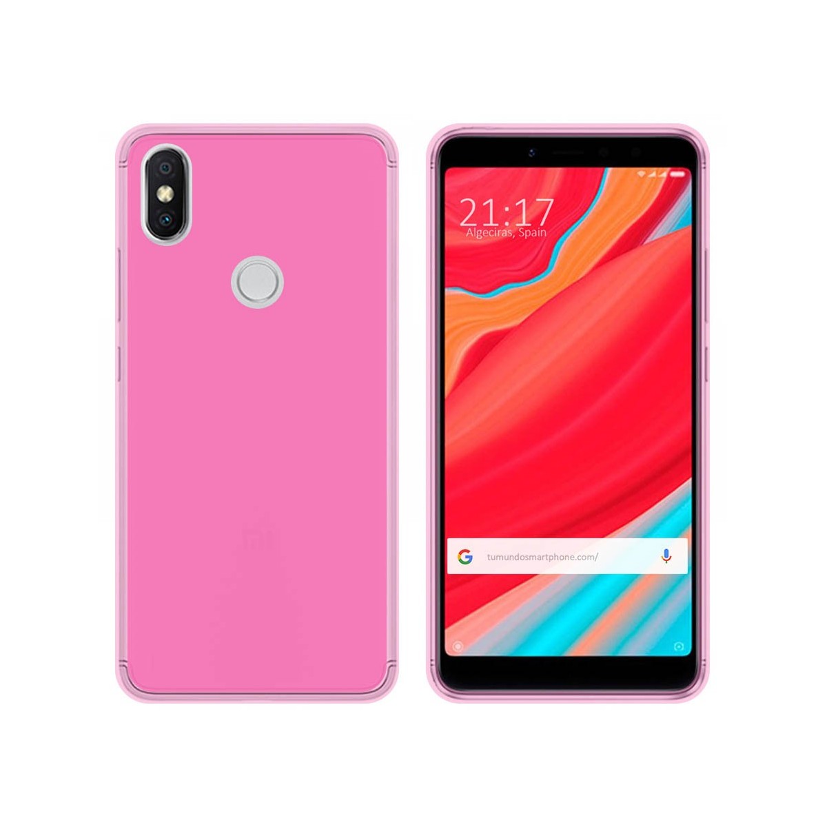 Funda Gel Tpu para Xiaomi Redmi S2 Color Rosa
