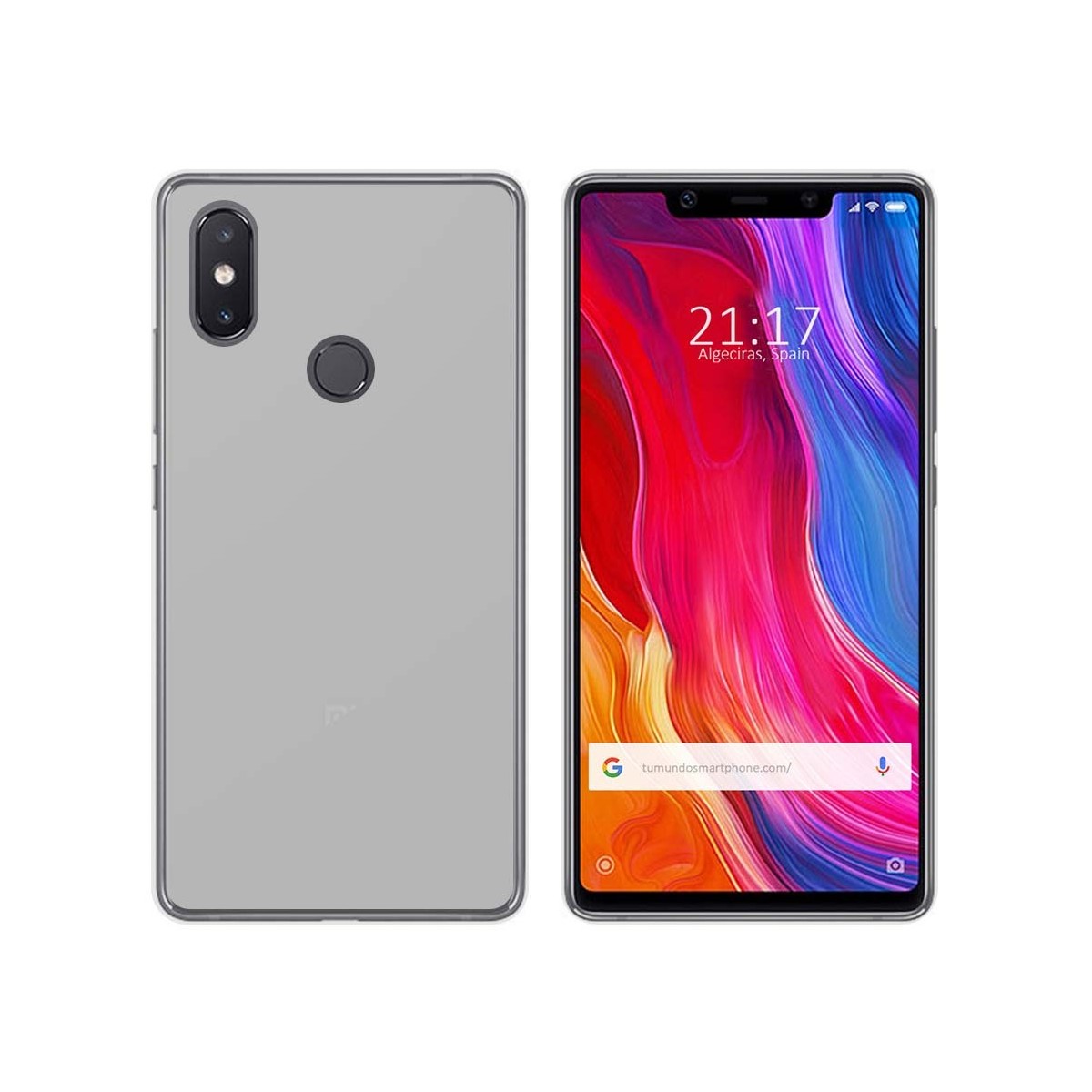 Funda Gel Tpu para Xiaomi Mi 8 Se Color Transparente