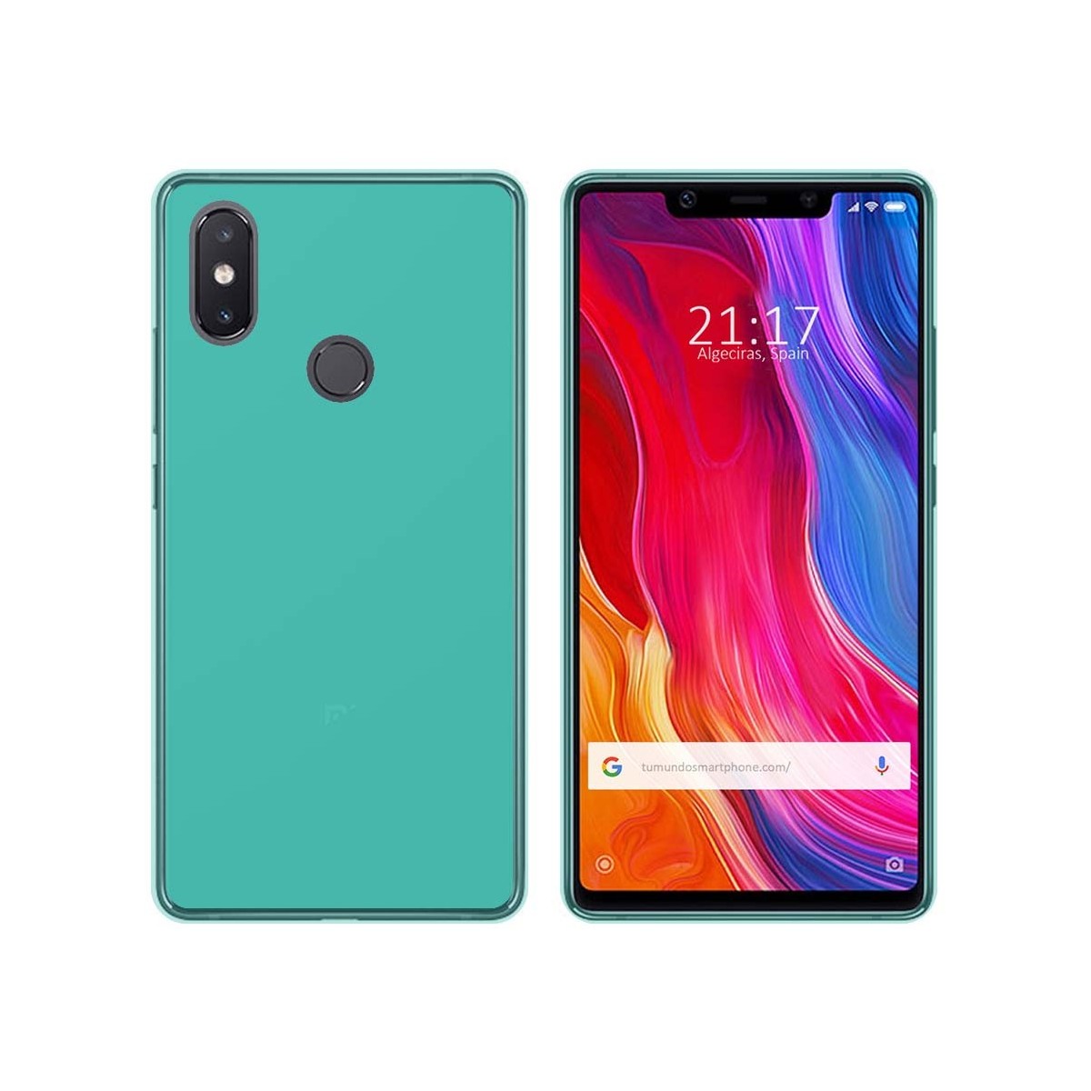 Funda Gel Tpu para Xiaomi Mi 8 Se Color Azul