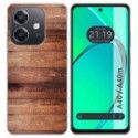 Funda Silicona para Oppo A40 / A40m diseño Madera 02 Dibujos