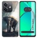 Funda Silicona para Oppo A40 / A40m diseño Elefante Dibujos