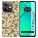 Funda Silicona para Oppo A40 / A40m diseño Sand Camuflaje Dibujos