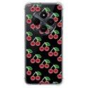 Funda Silicona Antigolpes para Xiaomi Redmi 14C diseño Cerezas Dibujos