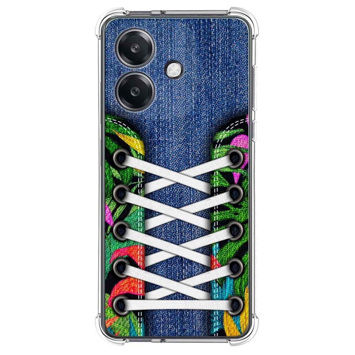 Funda Silicona Antigolpes para Oppo A40 / A40m diseño Zapatillas 13 Dibujos