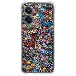 Funda Silicona Antigolpes para Oppo A40 / A40m diseño Flores 04 Dibujos