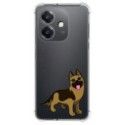 Funda Silicona Antigolpes para Oppo A40 / A40m diseño Perros 03 Dibujos