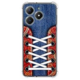 Funda Silicona Antigolpes para Realme C61 / C63 4G diseño Zapatillas 11 Dibujos