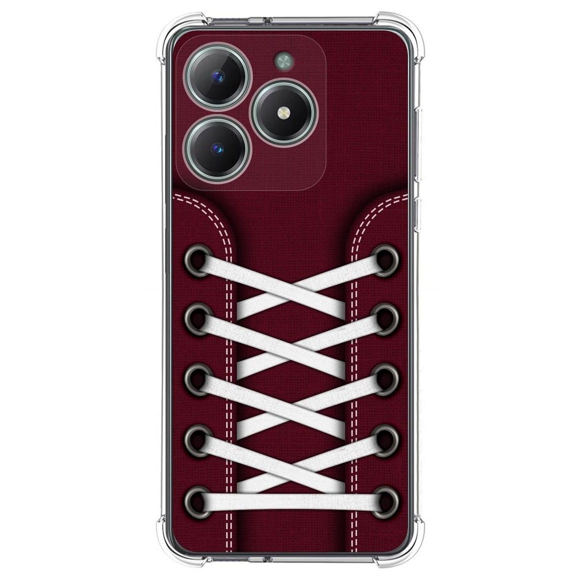 Funda Silicona Antigolpes para Realme C61 / C63 4G diseño Zapatillas 17 Dibujos