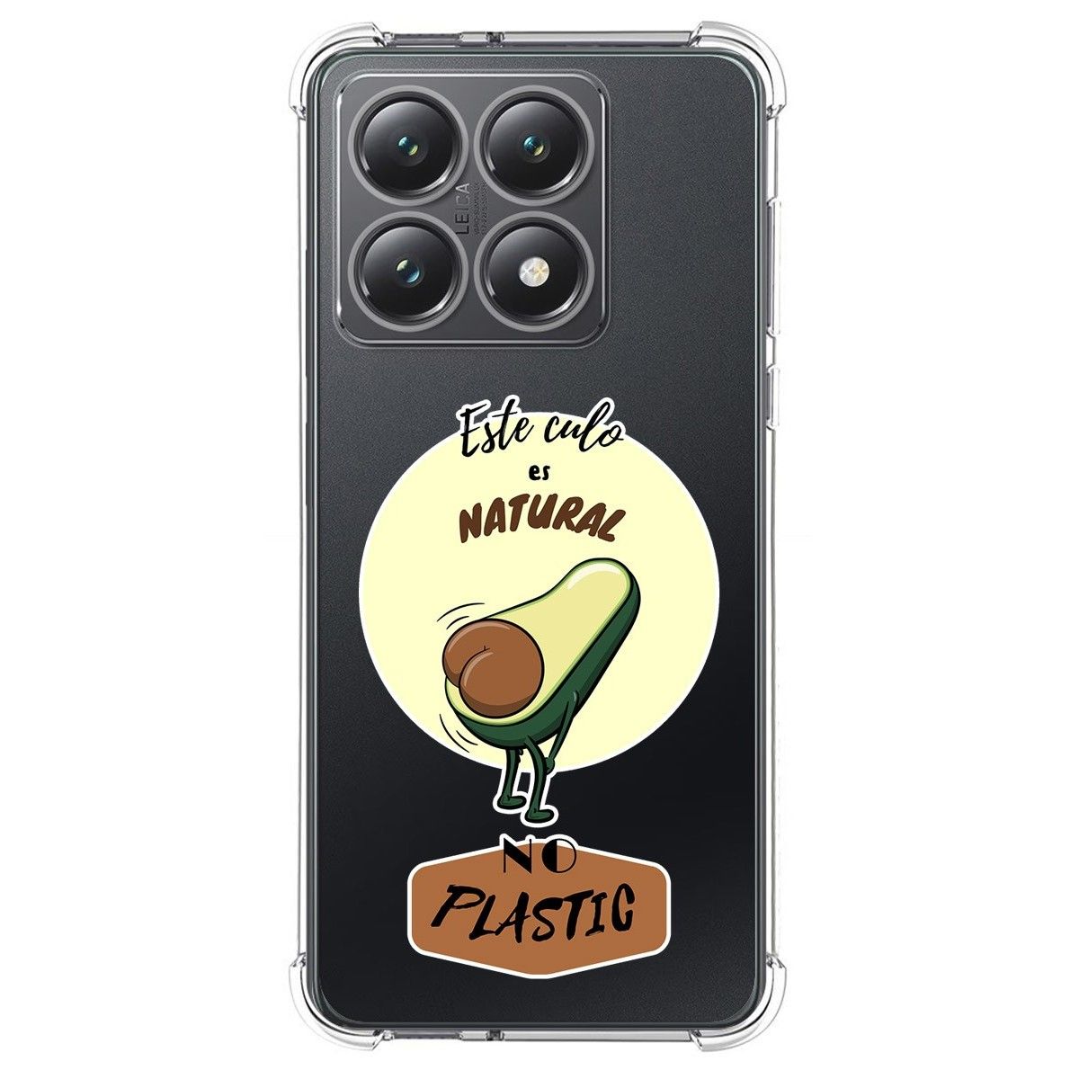 Funda Silicona Antigolpes para Xiaomi 14T 5G diseño Culo Natural Dibujos