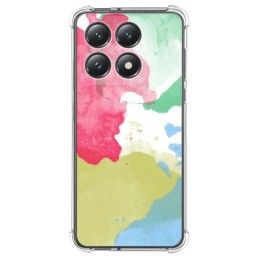 Funda Silicona Antigolpes para Xiaomi 14T 5G diseño Acuarela 02 Dibujos