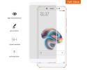 Protector Cristal Templado Completo Full Glue Blanco para Xiaomi Redmi Note 5 / Note 5 Pro Vidrio