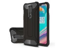 Funda Tipo Hybrid Tough Armor (Pc+Tpu) Negra para Oneplus 6