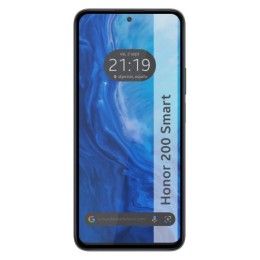 Protector Cristal Templado Completo 5D Full Glue Negro para Huawei Honor 200 Smart 5G Vidrio 2