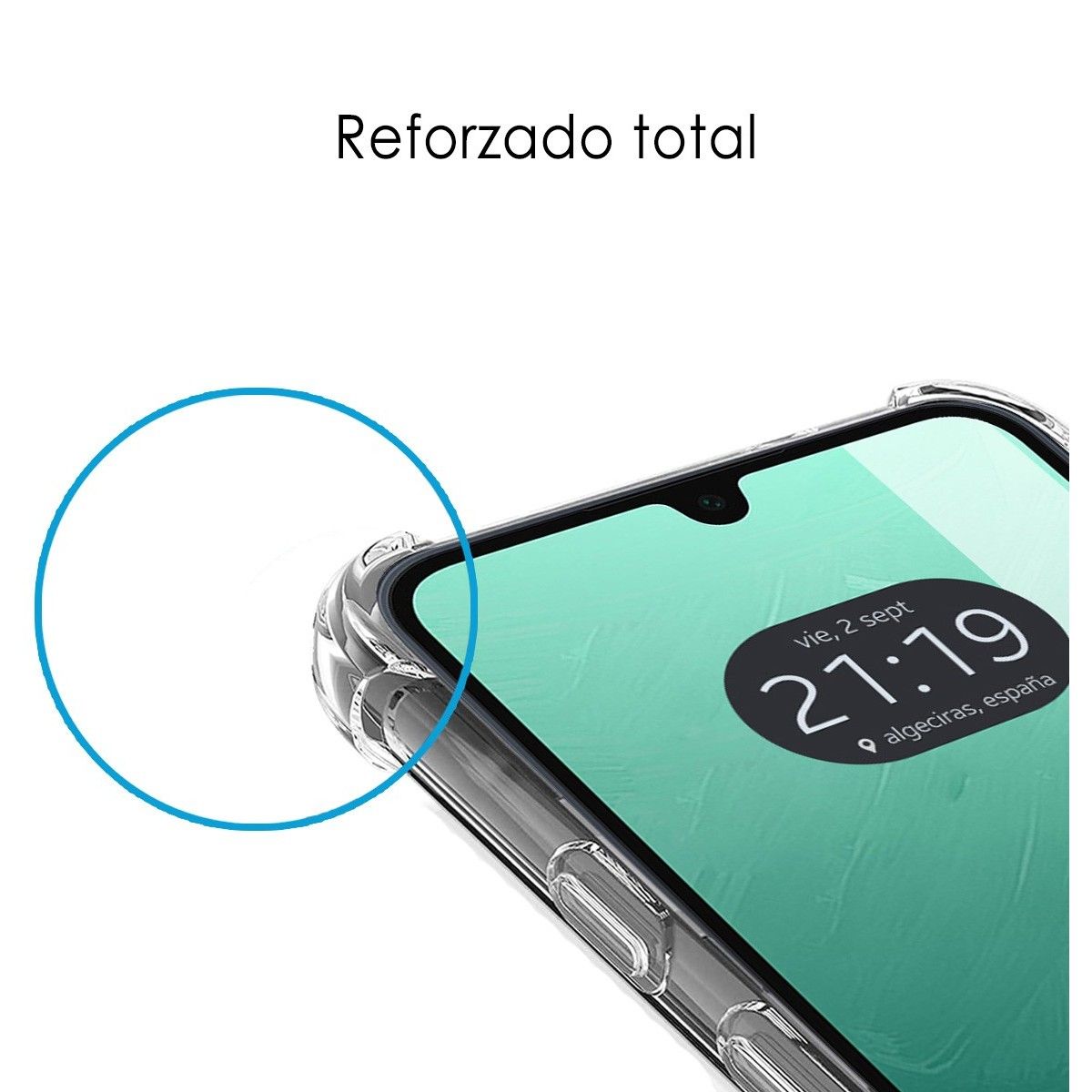 Funda Silicona Antigolpes Transparente para Samsung Galaxy A16 4G / 5G