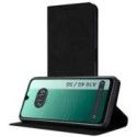 Funda Libro de Polipiel con tarjetero para Samsung Galaxy A16 4G / 5G color Negra