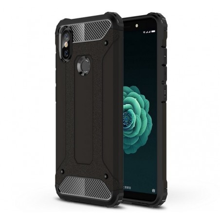 Funda Tipo Hybrid Tough Armor (Pc+Tpu) Negra para Xiaomi Mi 6X / Mi A2