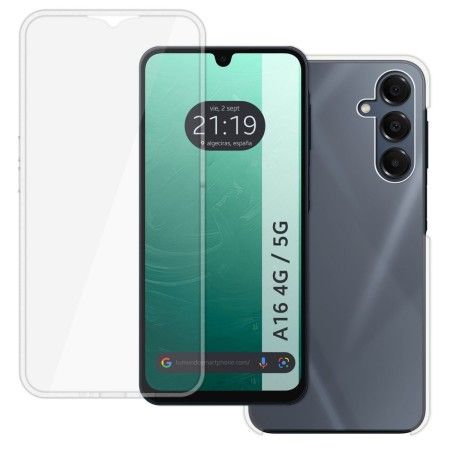 Funda Doble Transparente Pc + Tpu Full Body 360 para Samsung Galaxy A16 4G / 5G