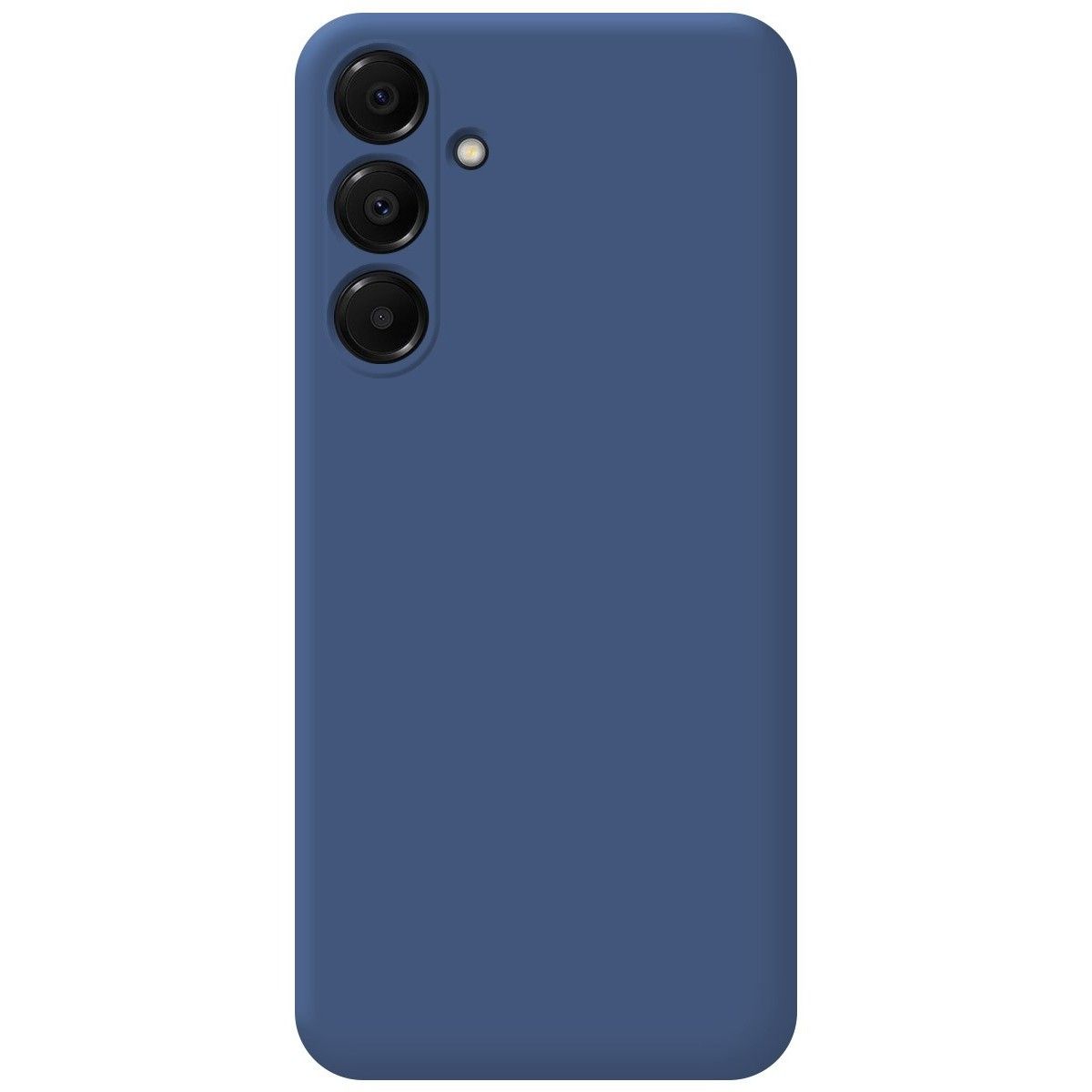 Funda Silicona Líquida Ultra Suave para Samsung Galaxy A16 4G / 5G color Azul Oscuro