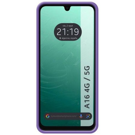 Funda Silicona Líquida Ultra Suave para Samsung Galaxy A16 4G / 5G color Morado