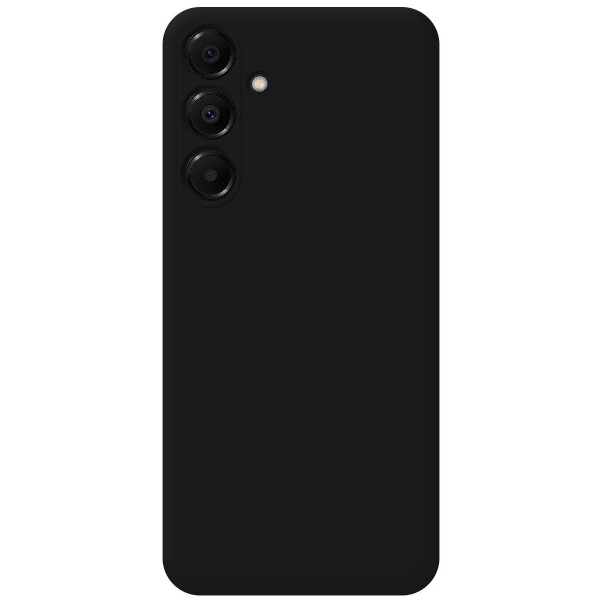 Funda Silicona Líquida Ultra Suave para Samsung Galaxy A16 4G / 5G color Negra