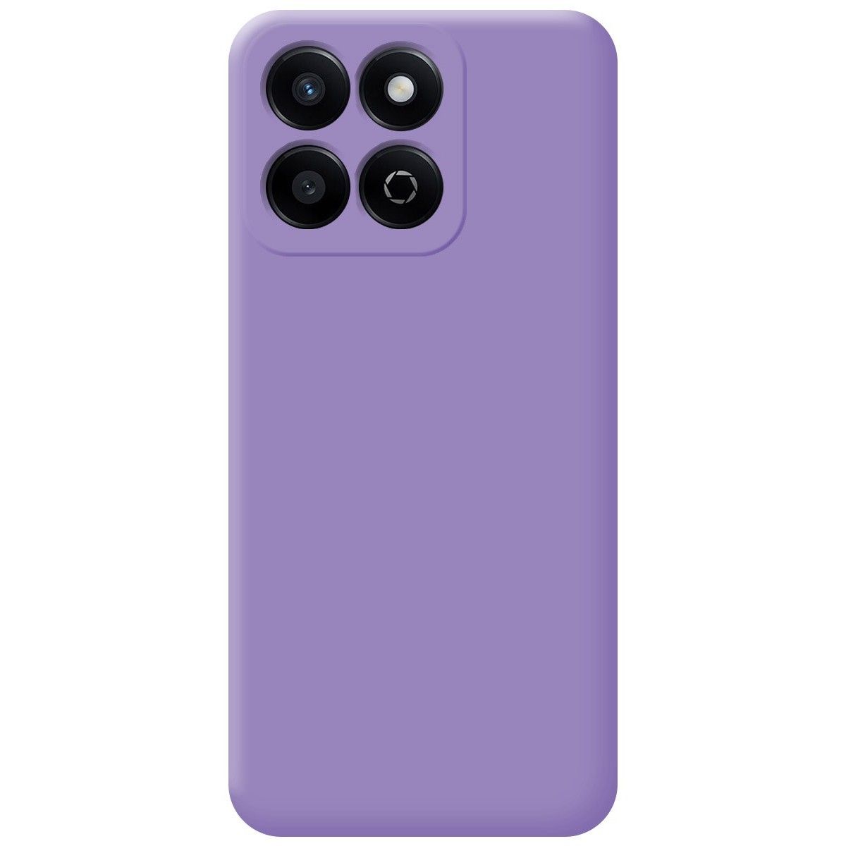 Funda Silicona Líquida Ultra Suave para Huawei Honor 200 Smart 5G color Morado