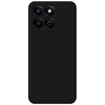 Funda Silicona Líquida Ultra Suave para Huawei Honor 200 Smart 5G color Negra