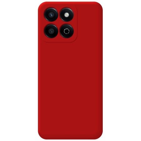 Funda Silicona Líquida Ultra Suave para Huawei Honor 200 Smart 5G color Roja