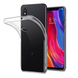 Funda Gel Tpu Fina Ultra-Thin 0,5mm Transparente para Xiaomi Mi 8