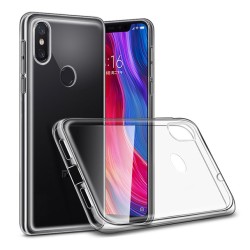 Funda Gel Tpu Fina Ultra-Thin 0,5mm Transparente para Xiaomi Mi 8 2