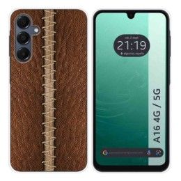 Funda Silicona para Samsung Galaxy A16 4G / 5G diseño Cuero 01 Dibujos