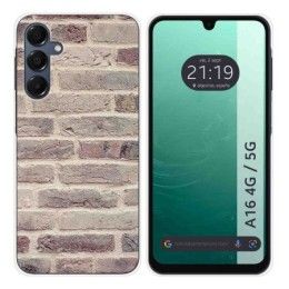 Funda Silicona para Samsung Galaxy A16 4G / 5G diseño Ladrillo 01 Dibujos