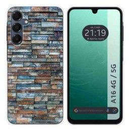 Funda Silicona para Samsung Galaxy A16 4G / 5G diseño Ladrillo 05 Dibujos